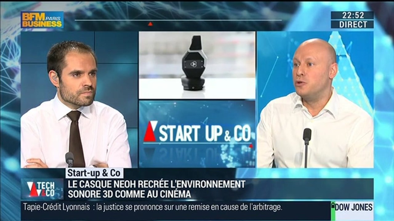 Start-up & Co: 3D Sound Labs, le créateur du casque intelligent Neoh – 17/02