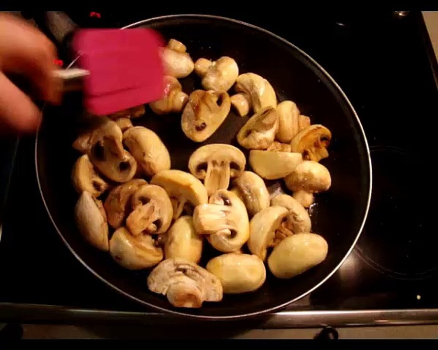 Champiñones con salsa de recetis.com