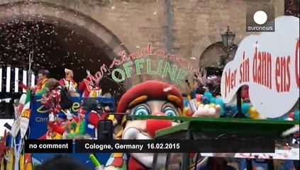 Télécharger la video: Cologne's Carnival celebrations in full swing