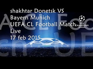 watch Munich vs Shakhtar live Football online