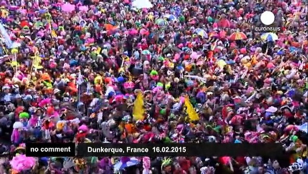Thousands fishing for fun at Dunkerque's colourful carnival