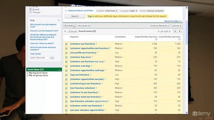 Keyword Research - Video Tutorial 4-4-Lecture 9)