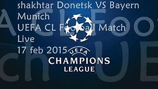 where can I watch Shakhtar vs Bayern Munich online stream on mac