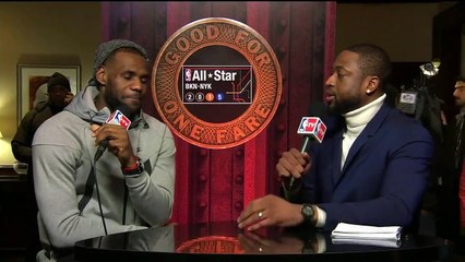 LeBron James On Why He Doesn't Participate in Dunk Contest - February 13, 2015 - NBA All-Star 2015