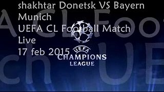 watch Shakhtar vs Bayern Munich live coverage