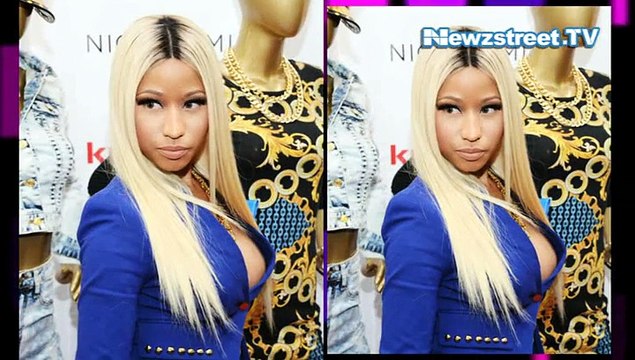 Oops: Nicki Minaj suffers nip slip