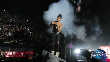 Big Sean Performs ' I Don't F With You' at Valentine's Crush