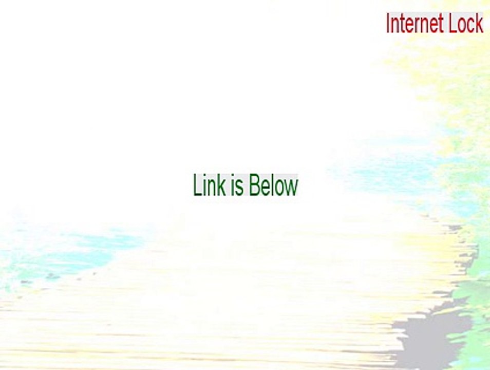Internet Lock Full - Download Here