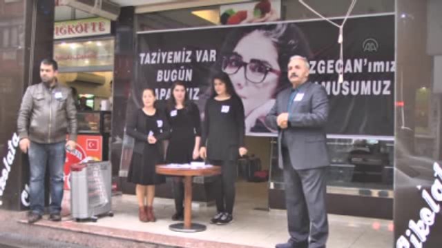 Özgecan'ın Öldürülmesine Tepki Amacıyla İş Yerini Kapattı