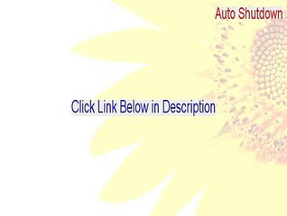 Auto Shutdown Free Download (Legit Download)