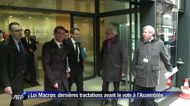 Loi Macron: dernières tractations avant le vote à l'Assemblée