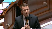 Emmanuel Macron chahuté à l'Assemblée nationale avant le vote de sa loi