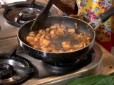 Chicken Nirachathu, Chicken Peralan -  Malayalam Recipe -Malabar Kitchen