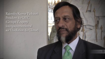 Interview de Rajendar Pachauri, président du GIEC