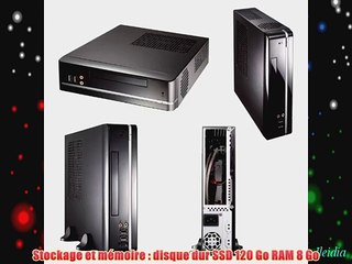 Sedatech Mini-PC Evolution Unit? Centrale (Intel i7-4770T 4x2.5Ghz 8Go RAM 120Go SSD DVD-RW