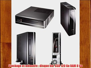 Sedatech Mini-PC Evolution Unit? Centrale (Intel i7-4770T 4x2.5Ghz 8Go RAM 120Go SSD Blu-Ray