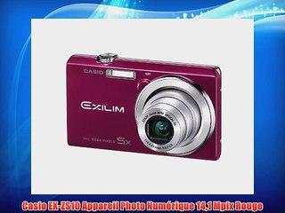 Casio EX-ZS10 Appareil Photo Num?rique 141 Mpix Rouge