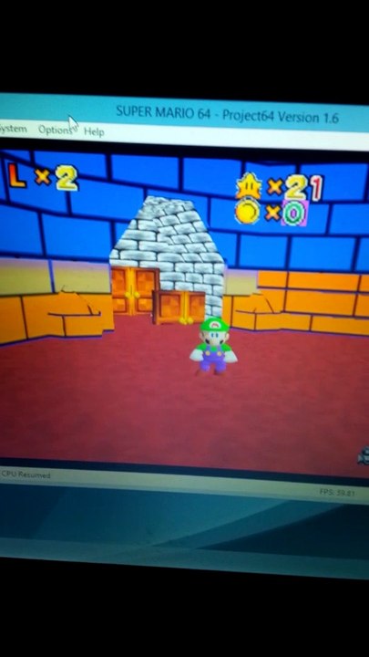 Super Mario 64 (1996) (Beta Version (1994)) (Luigi Edition)