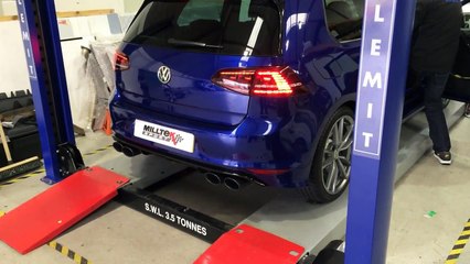 Volkswagen Golf 7 R With Milltek Sport Exhaust