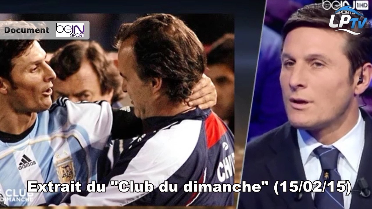 Javier Zanetti rend hommage à Bielsa (extrait)