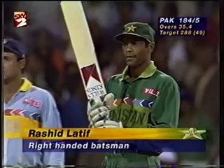 Best wicket keeper and Batsman- Rashid Latif