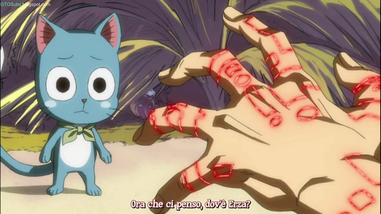 Fairy Tail - Erza & Gerard/Jellal Kiss Scene [SUB ITA]