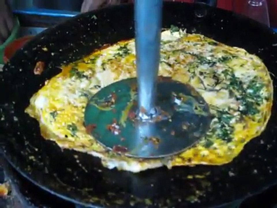 Disco Fry Egg , Indian Street Food