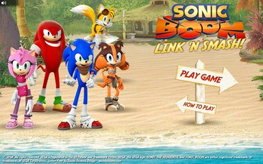 Sonic Boom Link 'N Smash (Flash) Gameplay