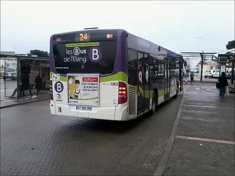 [Sound] Bus Mercedes-Bezn Citaro C2 €5 n°1061 des Bus de l'Etang sur la ligne 24