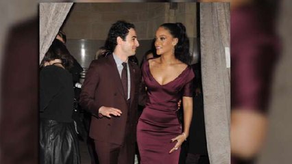 Rihanna At The Zac Posen Fashion Show