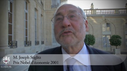 Interview de Joseph Stiglitz