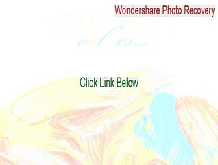 Wondershare Photo Recovery Serial [Download Now 2015]