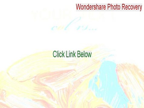 Wondershare Photo Recovery Serial [Download Now 2015]