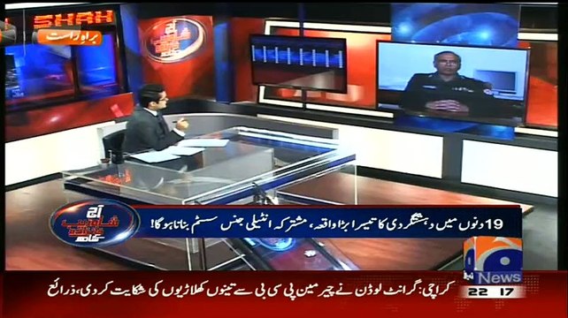 Aaj Shahzaib Khanzada Ke Saath – 17th February 2015
