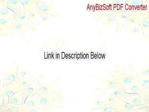 AnyBizSoft PDF Converter Keygen (Download Now 2015)