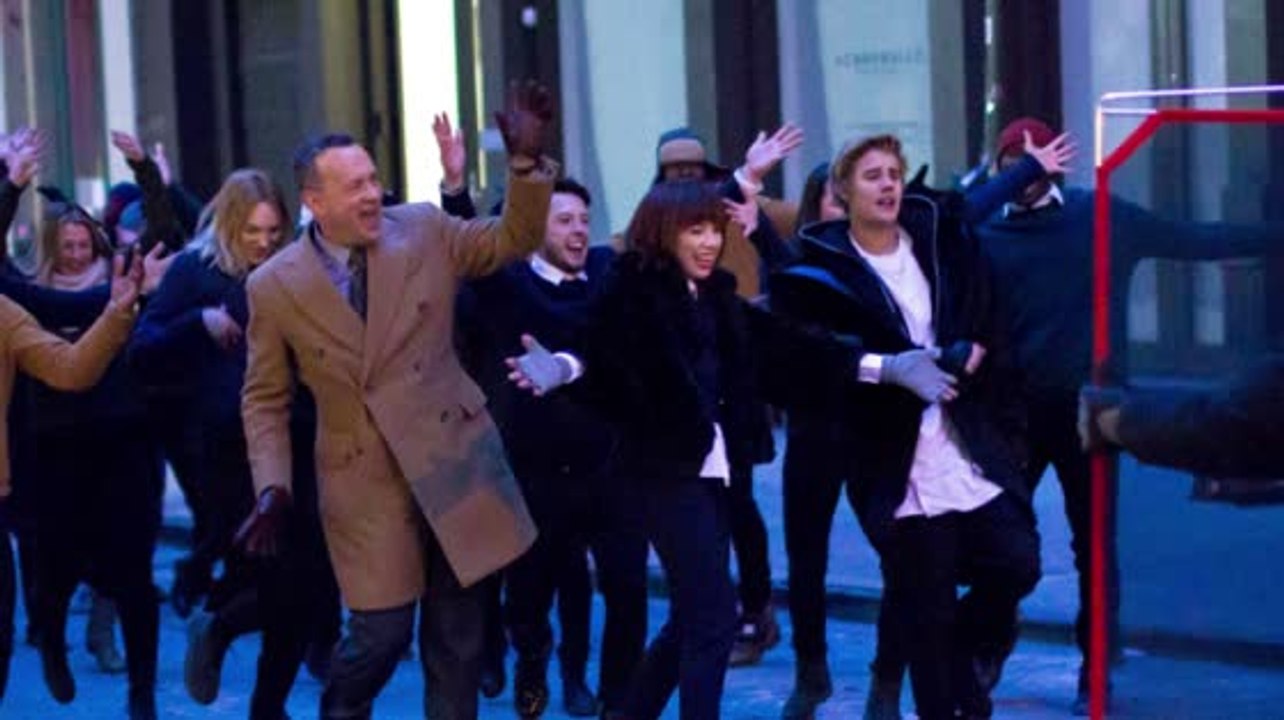 Tom Hanks, Justin Bieber und Carly Rae Jepsen tanzen in New York