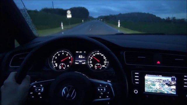 2014 VW Golf 7 GTI Review -Start Up Acceleration Exhaust