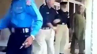 Pakistani Police Dancing - 2015 latest funny clip