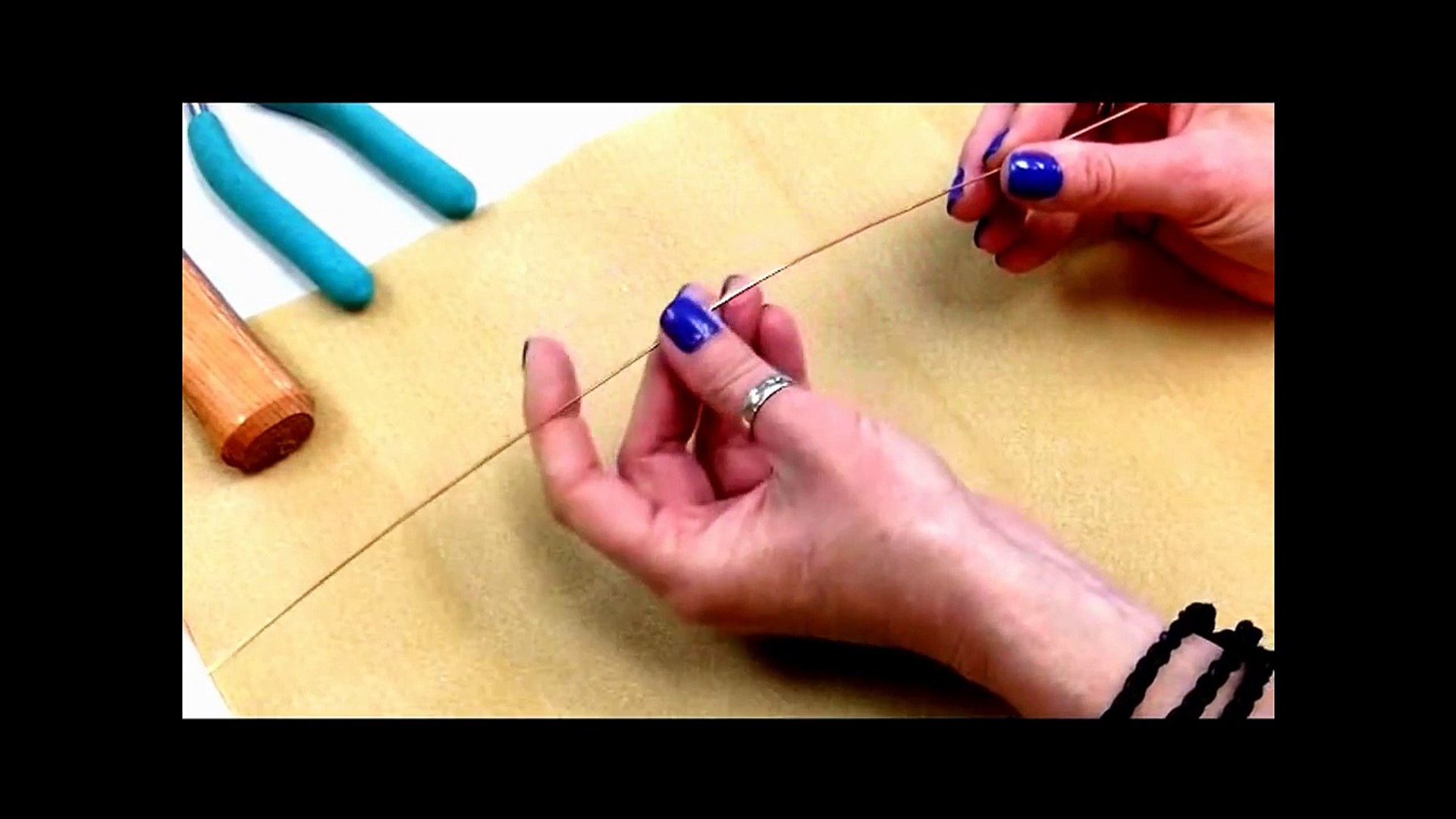 How To Make an Easy Wire Ring-2 Styles