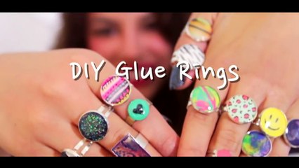 DIY - Glue Rings!!