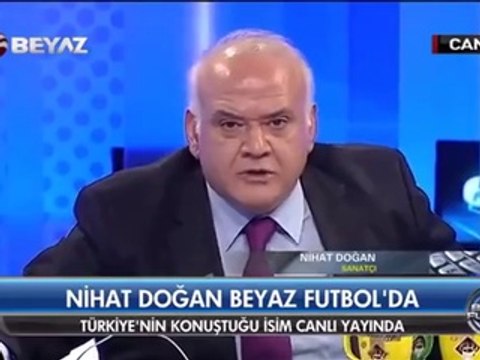 Nihat Doğan Beyaz Tv'ye Bağlandı Olay Oldu!