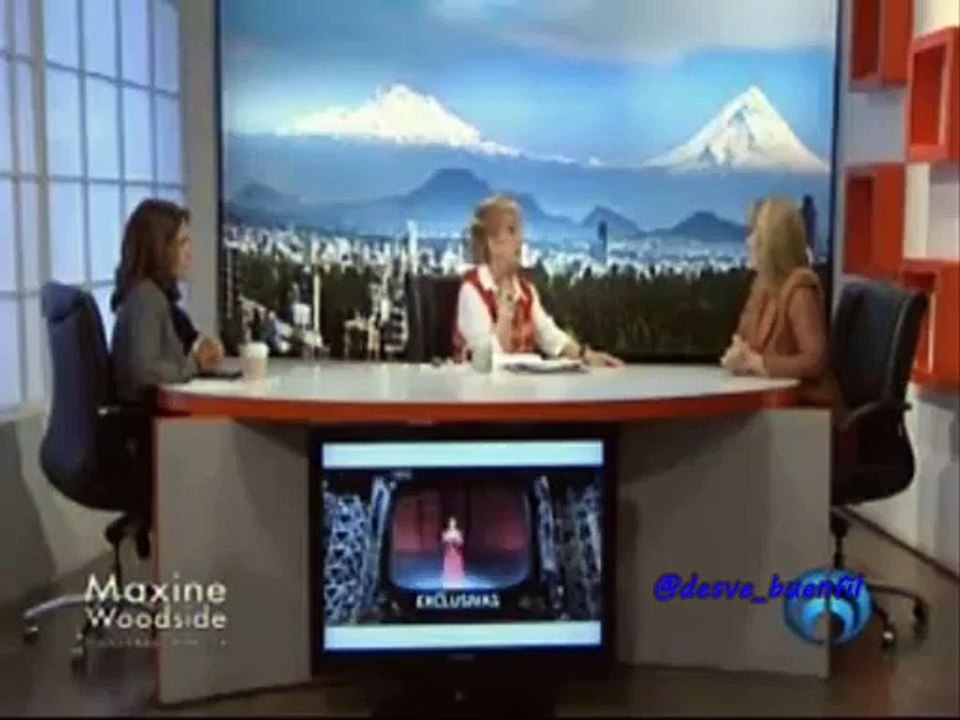 Érika Buenfil @ebuenfil habla de @infidelidadesOf {TPLM} Maxine Woodside