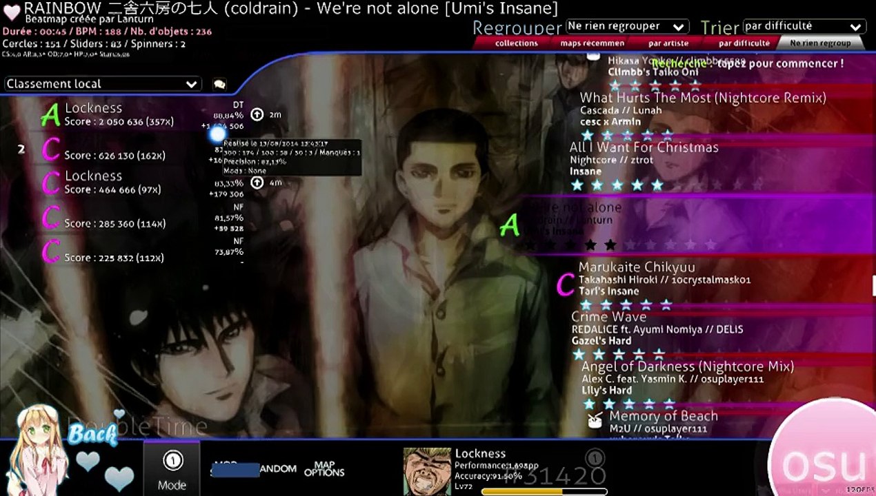 test osu!/minecraft