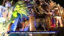 Financing scandal overshadows Samba school in carnival