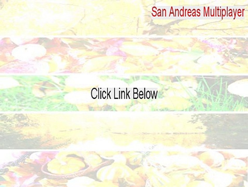 San Andreas Multiplayer Keygen - san andreas multiplayer ps2 [2015]