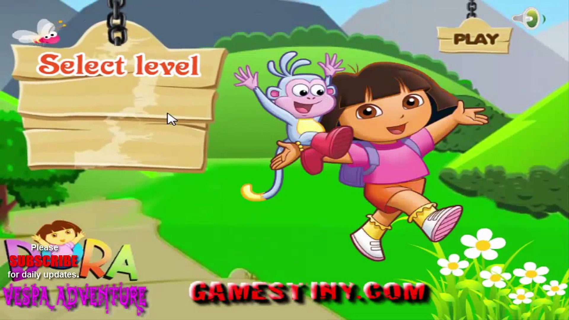 Dora l'Game Explorer - Dora jeu scooter de conduite - Jeux gratuits en  ligne - video Dailymotion