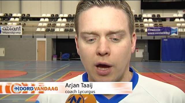 Lycurgus-coach Arjan Taaij: Ze staan er op grote momenten - RTV Noord