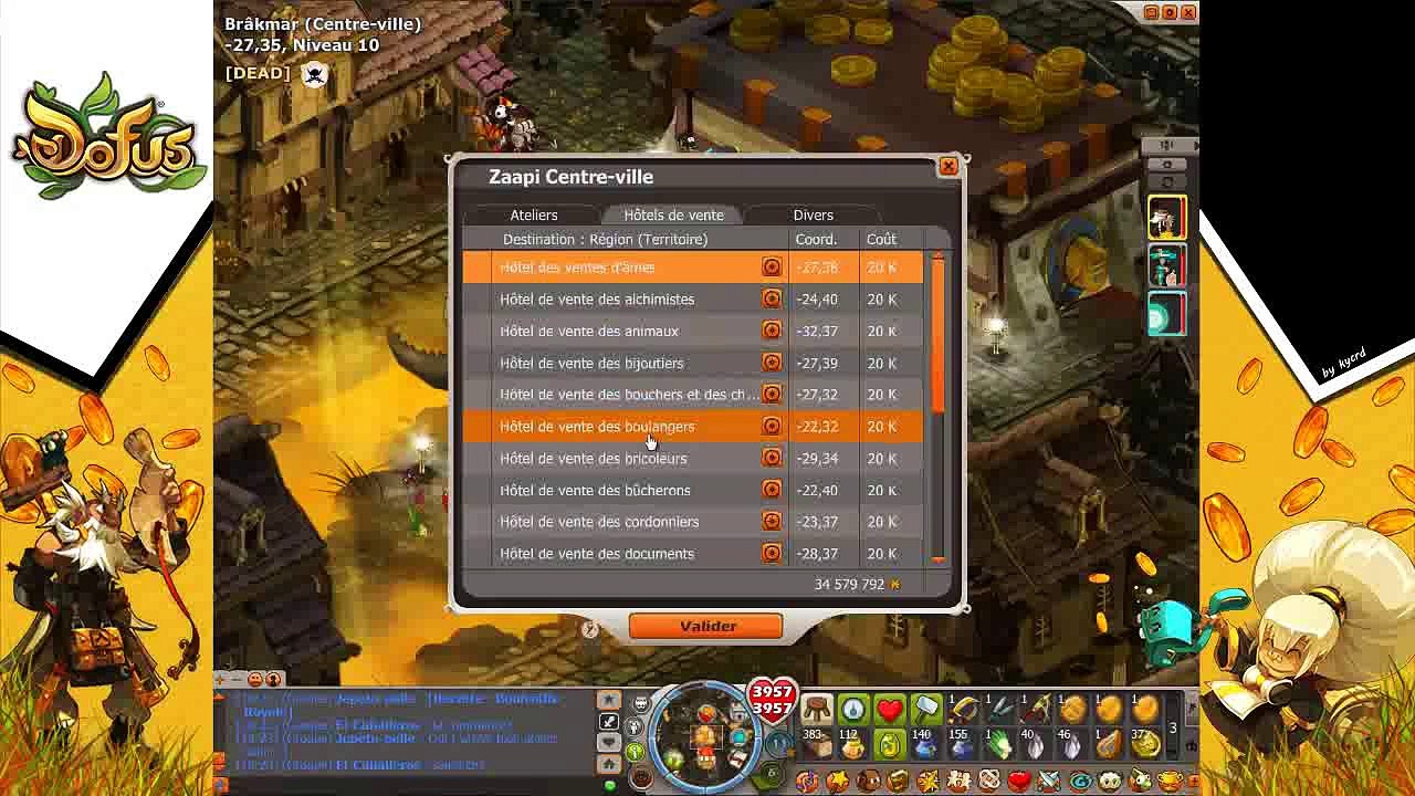 [DOFUS] Astuce Kamas 88   Merci les Bots ~ 1000000Kjour