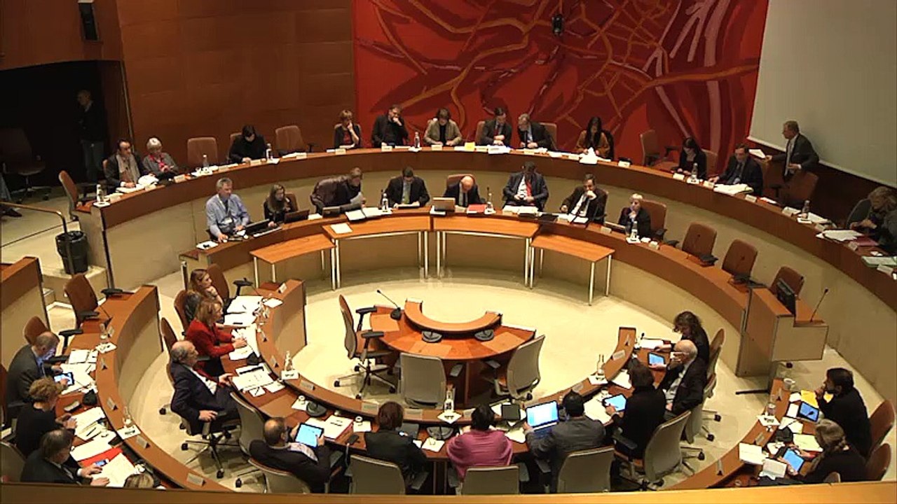 Conseil municipal du 16 février 2015- Assurer l'avenir du service public de l'Eurométropole et de la Ville de Strasbourg