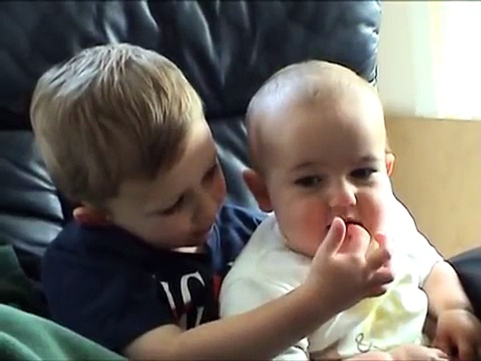 "Charlie bit my finger... again!"